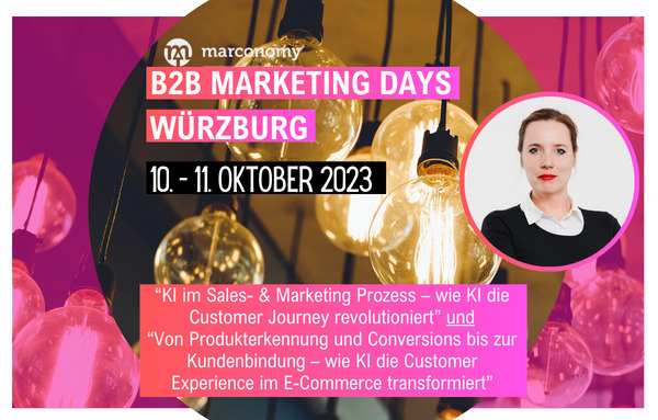 B2B Marketing Days Würzburg Oktober 2023