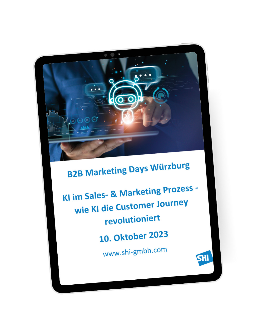 B2B Marketing Days Würzburg 2023: Vortrag zum Thema KI im Sales- & Marketing Prozess