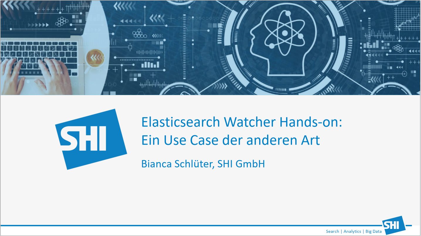 Vortrag data2day 2024 „Elasticsearch Watcher Hands-on: Ein Use Case der anderen Art“