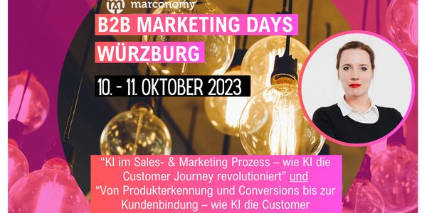 B2B Marketing Days Würzburg Oktober 2023