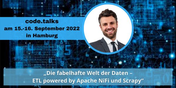 code.talks am 15.-16. September 2022 in Hamburg